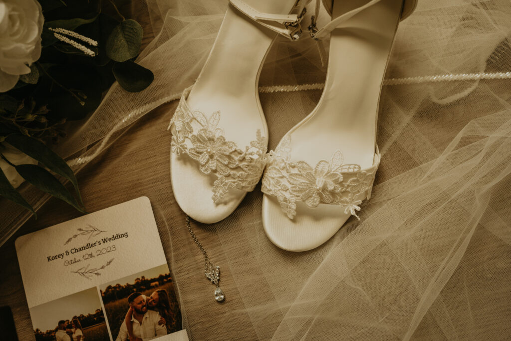 wedding day shoes details sparrow lane